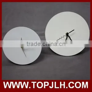 2017 Hot Sell TOPJLH Mini Wood Frame Sublimation Wall Clocks thumbnail-2