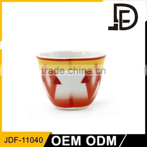 Tableware Ramadan Promotional Custom Logo 80cc Cawa Cup Set, Arabic Tea Cup Set thumbnail-6