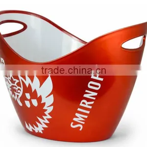 Hot Factory Price Cheap Plastic Wine Beer Ice Bucket thumbnail-1