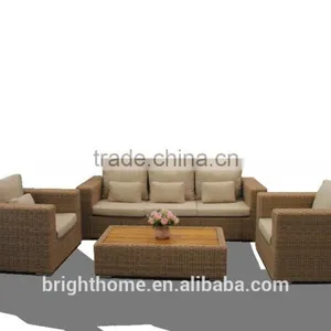 Outdoor Garden Rattan Sofa Set Modern Synthetic Rattan Sofa thumbnail-1