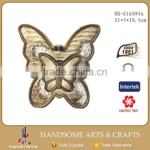 8 Inch Resin Outdoor Garden Decoration Butterfly Figurines For Sale Animal Statues thumbnail-1