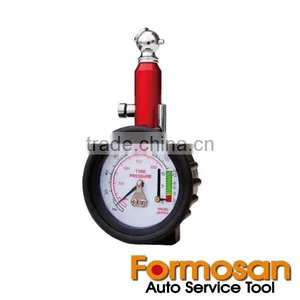 TIRE GAUGE 2 Inch 2 in 1 Deluxe Tire Pressure Gauge With Tread Depth Function thumbnail-1
