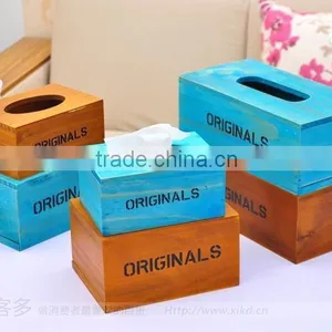 Large Wooden Tissue Box thumbnail-1