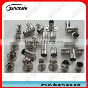 JINXIN Custom Precision Stair Handrail Stainless Steel 90 Degree Pipe Elbow thumbnail-4