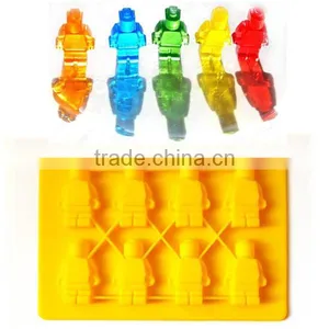 2017 New FDA 8 Cavities Novelty Silicone Ice Molds thumbnail-4