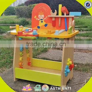 2017 Wholesale Wooden Tool Set for Kids Diy Wooden Tool Set for Kids New Fashion Wooden Tool Set for Kids W03D077 thumbnail-2