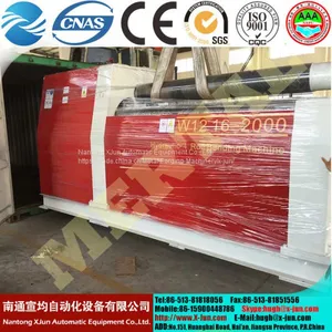 CE Cert Hydraulic Plate Rolling Machine 4 Roller CNC Steel Plate Rolling Machine thumbnail-5