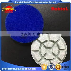 3" 200#diamond Floor Polishing Pads Hook and Loop Grinding Grinder Renew Renovation Marble Granite Concrete Terrazzo thumbnail-5