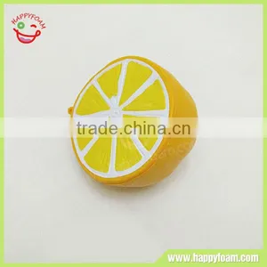 Yellow Half Lemon Soft pu Material Squishy Squeeze Fruit Slow Rising Toys thumbnail-2