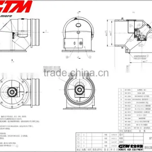 20hp Gearbox for Rice Harvester thumbnail-4