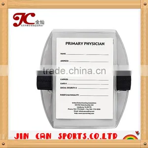 Customized Fabric Reflective Armband ID Badge Holder thumbnail-1