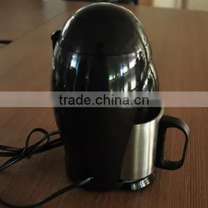 Mini Home Use Automatic Coffee Maker With Single Cup Stainless Steel thumbnail-3