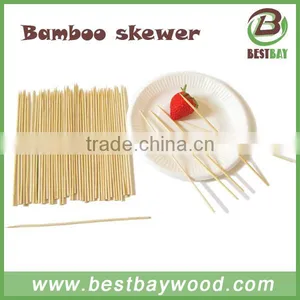 Natural Round Bamboo Skewers/bamboo Skewer In Bag/ Bamboo Bbq Skewer Wholesales thumbnail-1