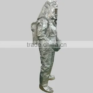 High Quality 100% Aluminum Foil Firefighting Firefighter Suits thumbnail-1