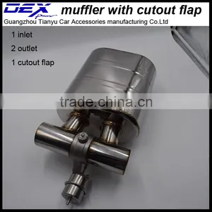 Racing Performance Muffler With Exhaust Valve in Exhaust System thumbnail-3