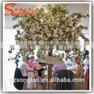 New Design Silk Cherry Blossom Large Artificial Cherry Blossom Tree Wedding Blossom Tree thumbnail-1