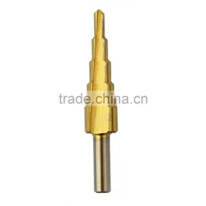 3Pcs/lot HSS Steel Large Step Cone Titanium Coated Metal Drill Bit Cut Tool Set Hole Cutter 4-12/20/32mm Wholesale thumbnail-2