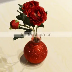 Hot Sell Small Single Stem Artificial Ranunculus Hotel Home Arrangement thumbnail-2