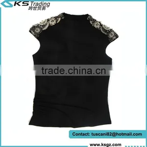 New Fashion Women Wear Casual Short SleeveModal Tops Blouse thumbnail-1