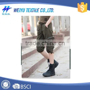 Custom Printed Ladies Camouflage Short Pants For Women thumbnail-2