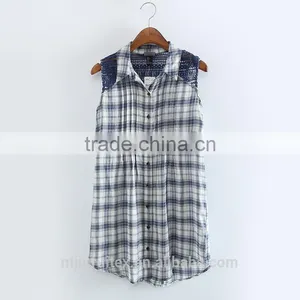 Yarn Dye Women Blouse,silk Blouse,lace Blouse,sleeveless Blouse,women Tops thumbnail-1