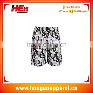 Hongen Apparel Factory Men Board Shorts for Beach, Camouflage Swimming Wear thumbnail-1