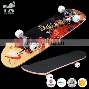 HSJ251 Teen Adult Beginners Brush Street Flying Skateboard Price Factory Sales Skateboard Low Price thumbnail-2