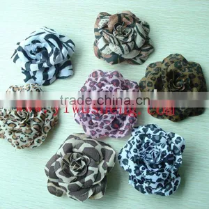 Zebra Silk Flower Animail Printed Rose Flowers thumbnail-1