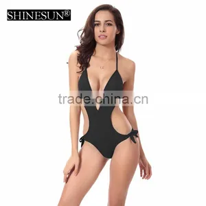 8-color Swimsuit Thick Padded Chest Pad Hot Girls Xxx Bikini Photo PLUS Size Swimsuit Swimsuit thumbnail-5