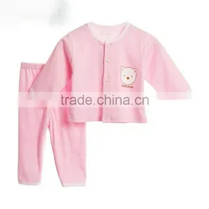 European Baby Clothing Wholesale Lovely Bear Printed Child Toddler Boutique Baby Clothing Set thumbnail-1