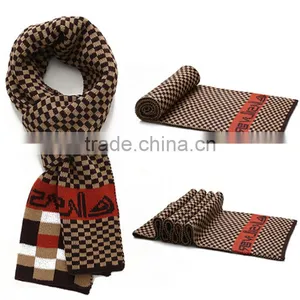 1 pc Hot Sale Acrylic Material Fake Cashmere Soft 5 Colors for Choice New Arrival Fashion Scaf thumbnail-4