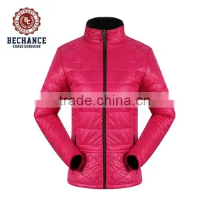 H1063 Lady Winter Warm Coat Light Down Jacket Breathable Outdoor Coat thumbnail-1