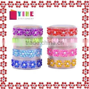 1.5cm*1m Floral Bling Rhinestone Deco Tape for Craft Decoration thumbnail-1
