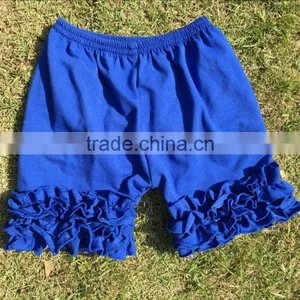 Baby Shorts!whoelsale Summer Kids Short Pants Baby Cotton Stripe Short Pant Colorful Ruffle Short for Kids thumbnail-1