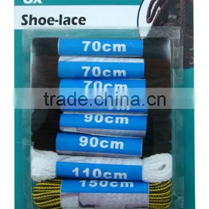 Long Time Lasting Flat Polyester Solid Shoe Laces thumbnail-1