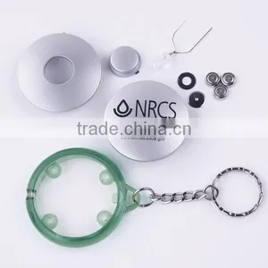 Plastic Flashlight With Key Chain thumbnail-5