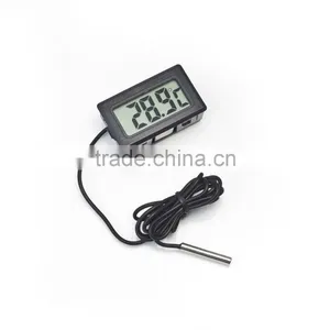 2016 Hot Sale 2Pc LCD Digital Thermometer for Freezer Temperature -50~110 Degree Refrigerator Fridge Thermometer Free Shipping thumbnail-2