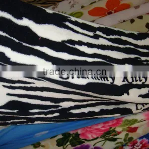 Faux Fur Fleece Blanket Tiger Pattern thumbnail-1