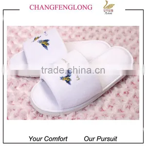 Restaurant and Hotel Supplies Hotel Disposable Cut Pile Guest Slippers thumbnail-2