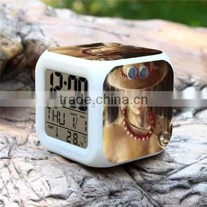 Creative Small Digital Clock, Mini Digital Led Clock, Promotion Gift Digital Clocks,Table Clock for Kids thumbnail-3