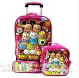 3D EVA Trolley School Backpack Set,wheeled Rolling Bag, Three Piece With Lunch Bag,pencil Box thumbnail-2