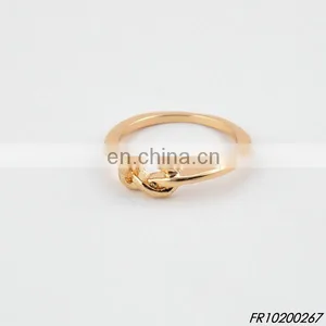 Mini Cute Gold Knot Ring Jewelry thumbnail-2