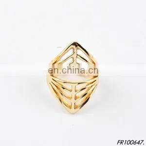 Simple Cutout Alloy Lead And Nickel Free Ring thumbnail-1