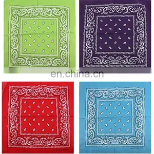22 Colors Available Men and Women Cotton Cheap Cycling Bandana thumbnail-2