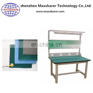 High Quality Cleanroom Antistatic Table Mat Rubber Sheet Mat Roll thumbnail-1