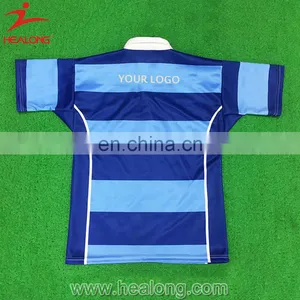 Healong Digital Print Low Price 5Xl Rugby Shirts thumbnail-2