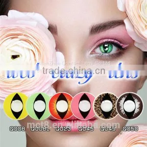 Hollywood Cosplay Make-up Party Wholesale Soft Eyewear Crazy Eyes Contact Lenses thumbnail-1