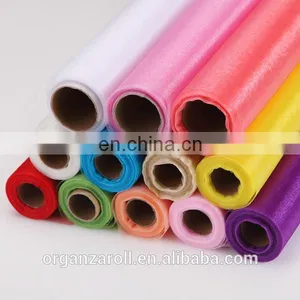 Purple Crystal Organza Rolls for Flower Wrapping thumbnail-1