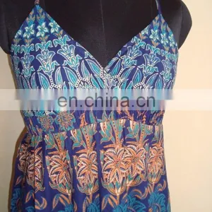 Hippie Summer Beach Dress Mandala Dresses Indian Vintage Cotton Dress Gypsy Amazing Ethnic Gauze Hippie Boho Dress Plus Size thumbnail-2