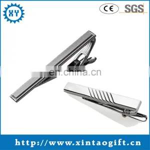 Fashion Men Necktie Silver Tone Metal Clamp Jewelry Decor Tie Clip thumbnail-1
